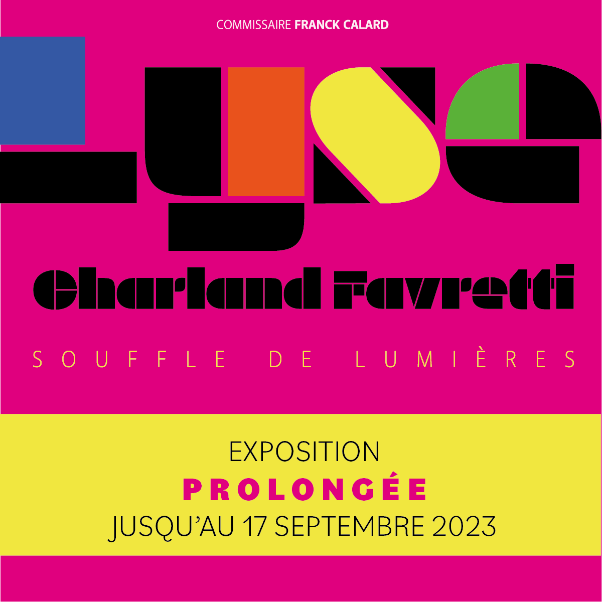 New temporary exhibition