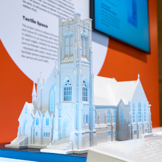 L'Espace tactile : le MUMAQ plus accessible que jamais !