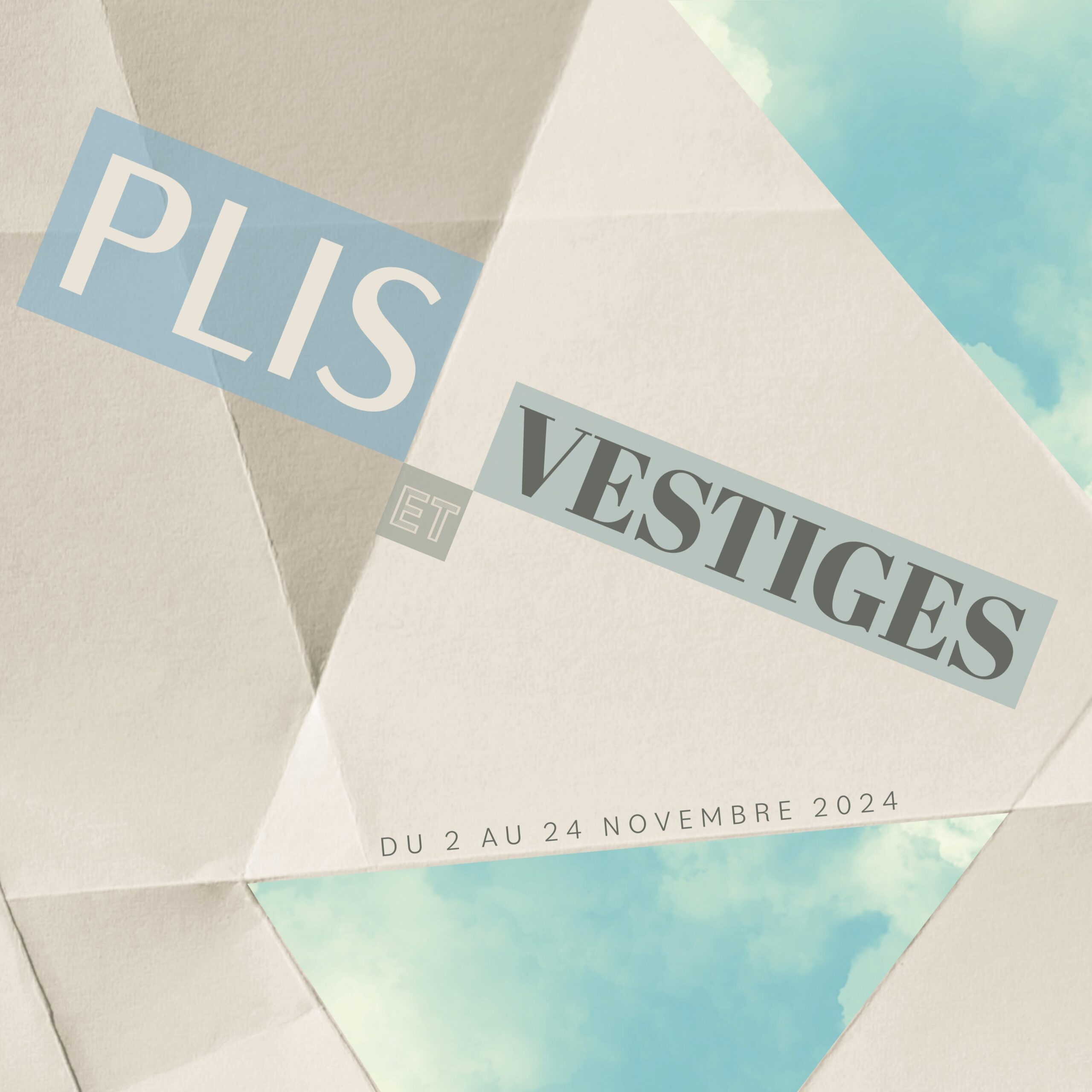 PLIS ET VESTIGES