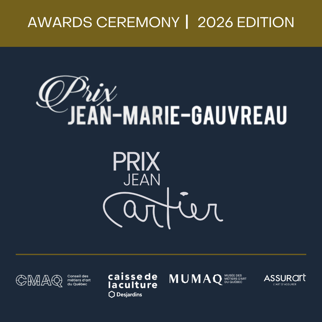 The 2026 Jean-Marie-Gauvreau and Jean-Cartier Prizes